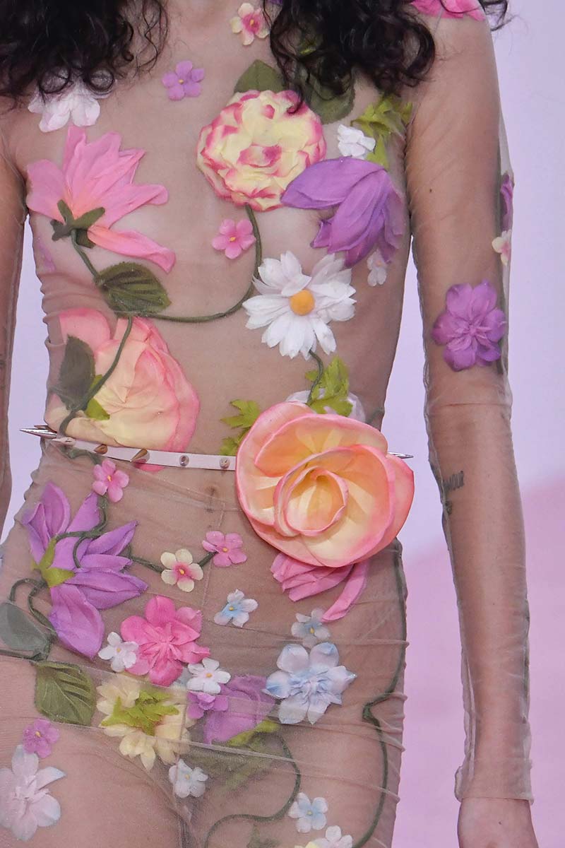 ACNE STUDIOS Spring Summer Collection 2023 floral motifs