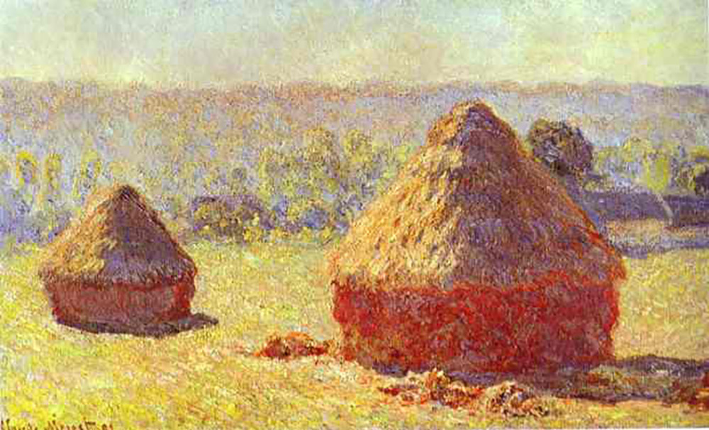 claude monet haystack series and its influence today