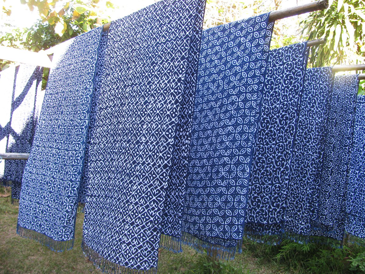 indigo batik